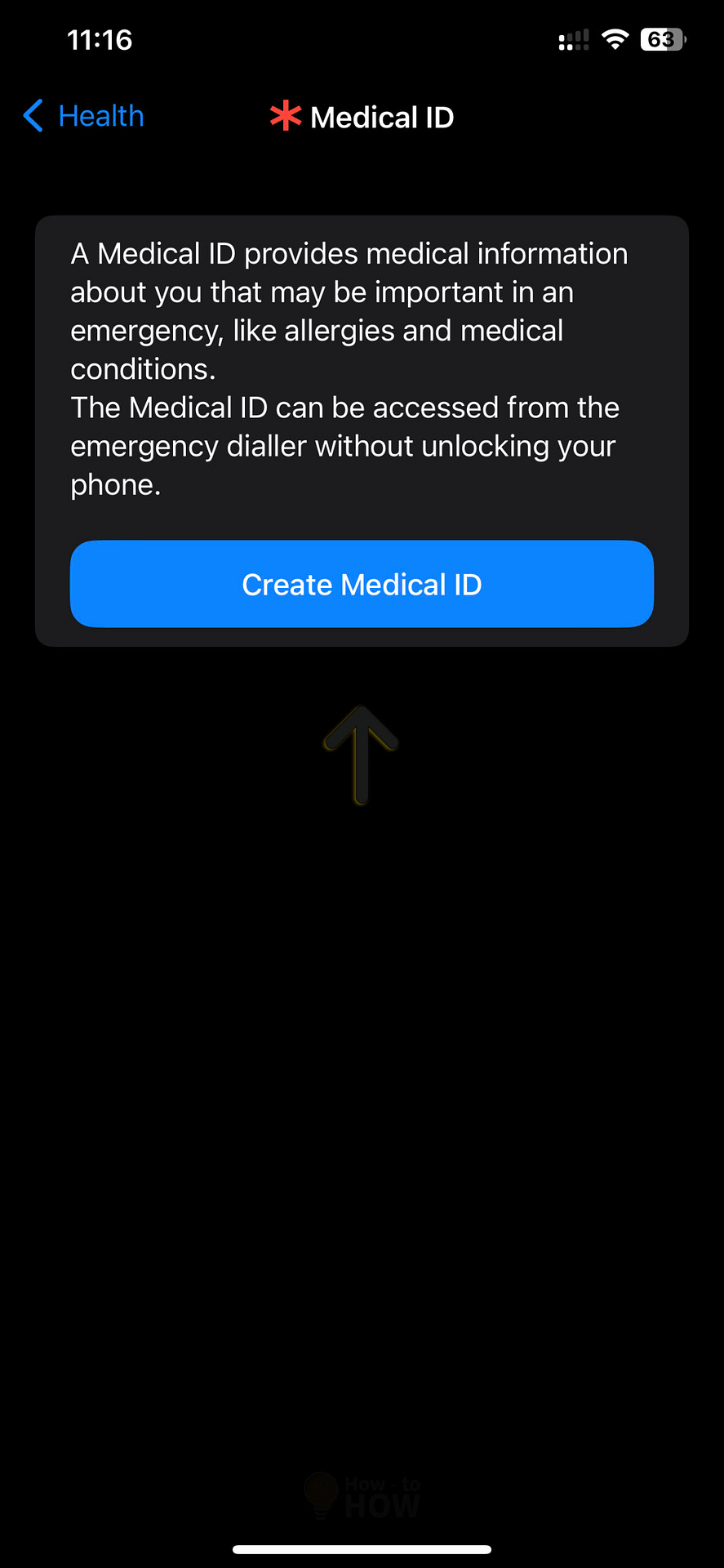 Create your Medical ID